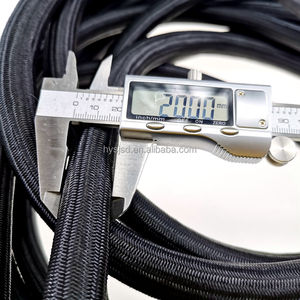 Cordons élastiques en nylon haute élasticité 9mm-12mm, corde de choc élastique en latex pour élastique - Product Image 6