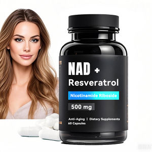 Qinshantang venta al por mayor Nad + Booster suplementos antienvejecimiento Pure Nad Nicotidamida Ribosideand Resveratrol cápsulas - Product Image 2
