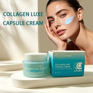Crema en <span class=keywords><strong>C</strong></span>ápsulas Iluminadora con Colágeno, Vitamina <span class=keywords><strong>C</strong></span> y Centella Asiática, Humectante Diario Reparador y Calmante para Piel Sensible - Product Image 1