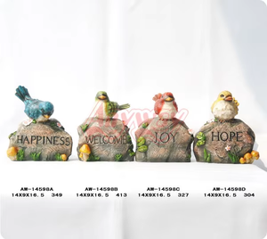 Птичья декорация комнатная/уличная Смола горшки для пола или украшения торгового центра - Product Image 3