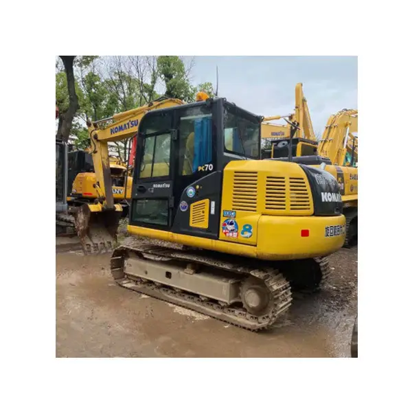 Diskon alat penggali kecil hidrolik, komatsu PC70 PC 70-8 tangan kedua Jepang