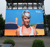 Panneau d'affichage extérieur P3.91 LED, panneau en aluminium de moulage sous pression, de 500x500mm, P2.6/p2,9/P3.9/P4.8, écran LED pour scène
