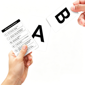 Gioco di Carte con Punteggio Storico Personalizzabile - Gioco da Tavolo per Famiglie con Bambini 8-12 Anni e Adulti, Oltre 500 Domande, Produzione OEM - Product Image 4