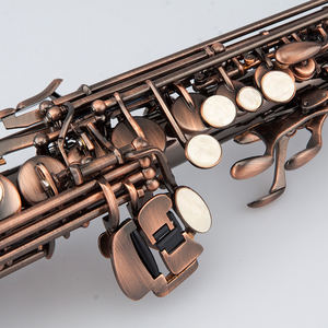 泰山ブランド 中国製 アンティーク銅 ソプラノストレートサックス - Product Image 5