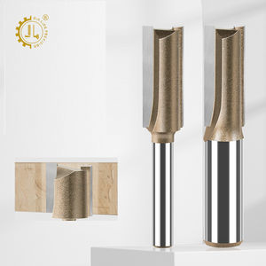 Mèche <span class=keywords><strong>droite</strong></span> CNC personnalisée pas cher prix 1/2 tige deux flûtes mèches droites pour bois CNC gravure <span class=keywords><strong>droite</strong></span> - Product Image 1
