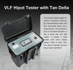 Equipo de Prueba Hipot VLF Integrado con Frecuencia de Salida de 0.1Hz, 0.05Hz, 0.02Hz y Aviso en Caracteres Chinos en Tiempo Real Durante el Proceso - Product Image 1