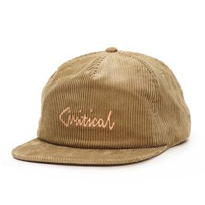 Gorras de Pana Camel Personalizadas de 5 Paneles con Logotipo Bordado, Gorras Snapback Sin Estructura - Product Image 1