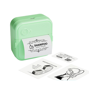 Mini <span class=keywords><strong>Impresora</strong></span> Térmica <span class=keywords><strong>de</strong></span> Bolsillo para Impresión Rápida Inalámbrica <span class=keywords><strong>de</strong></span> Códigos QR, Tamaño <span class=keywords><strong>de</strong></span> Papel <span class=keywords><strong>de</strong></span> 30 mm, Certificación CE/FCC/ROHS - Product Image 1