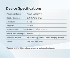 Vente en gros de seringues préremplies certifiées CE injecteur de <span class=keywords><strong>seringue</strong></span> automatique jetable pour <span class=keywords><strong>pharmacie</strong></span>/clinique - Product Image 4
