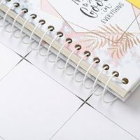 Couverture rigide en cuir pu pour ordinateur portable, format A4, A5, A6, imprimé personnalisé, pour journal, vente en gros