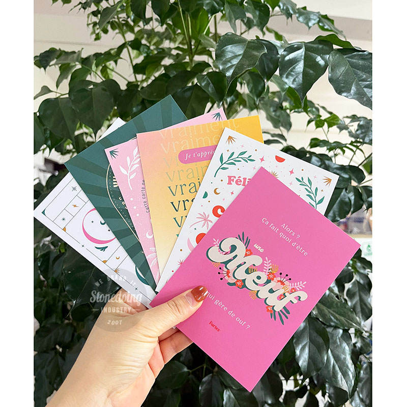 Ejemplo de color de tarjeta de agradecimiento personalizado 01