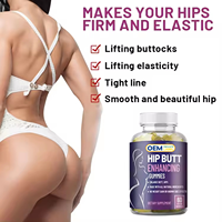 Herborigen OEM BBL Gummies Sirop pour la prise de poids Produits d'agrandissement des fesses et des seins Pilules d'amélioration des hanches et des fesses
