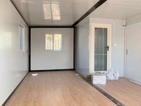 Maison préfabriquée de luxe extensible à assembler facilement, 2-3 chambres, en panneaux sandwich en acier léger, design moderne, modèle conteneur 20FT/40FT