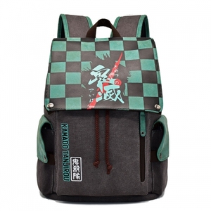 Sac à dos <span class=keywords><strong>Demon</strong></span> <span class=keywords><strong>Slayer</strong></span> Kimetsu No Yaiba My <span class=keywords><strong>Hero</strong></span> Academia Tokyo Ghoul en polyester et toile, sac d'anime - Product Image 1