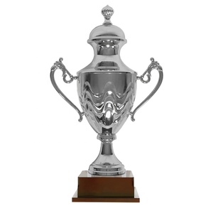 Shanchen produce trofeo di Golf con Logo personalizzato placcato in oro per il campionato di calcio - Product Image 6