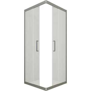 Cabina de ducha ZETA Silver Corner 75-80X115-120 cm Accesorio interior con Ap.60 - Product Image 1