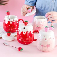 Coffret Cadeau Tasse Isotherme Élégante Xuzhen – Tasse à Eau en Céramique Mignonne avec Couvercle, Idéale pour les Fêtes et Cadeaux Présentés à la Main