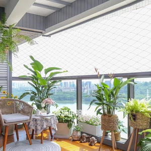 Rete di Sicurezza per <span class=keywords><strong>Balcone</strong></span> ClearView per Animali Domestici - <span class=keywords><strong>Protezione</strong></span> Anti-Caduta per <span class=keywords><strong>Gatti</strong></span> in Nylon ad Alta Trasparenza, Maglia 30x30mm, Anti-Fuga per Casa - Product Image 4