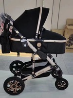 Combinaison 3-en-1 Poussette Landau Avec Siège Voiture Système de Voyage Poussette Bébé 3 en 1 Avec Siège Auto
