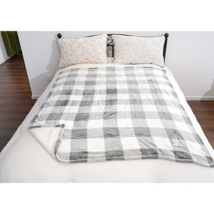 Couverture électrique certifiée CE RoHS EMC, matelassée, fabriquée aux États-Unis, économie d'énergie, chauffante, lavable, couverture chauffante électrique pour la maison - Product Image 6