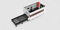 3015 Vollständig geschlossene automatische CNC-Faserlaserschneidmaschine mit Wechseltisch, 3000W, AI/DWG, hohe Produktivität, Wasserkühlung für
