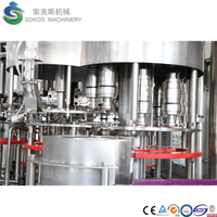 Usine Beverag Fill Line Embouteillage de jus de boisson Peut faire la production de remplissage Machine d'emballage
