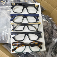 Déstockage d'usine, fabricants de gros de haute qualité, lunettes optiques en acétate faites à la main, grandes tailles, montures épaisses
