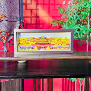 Sculpture en papier multicouche haute précision avec effet d'ombre, taille et motif personnalisés, boîte à ombre en papier 3D - Product Image 3