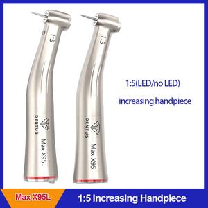 Dentus X95L <span class=keywords><strong>15</strong></span> pieza de mano dental 1:5 1:5 fibra óptica creciente contra ángulo equipo de pulverización de agua interna - Product Image 2