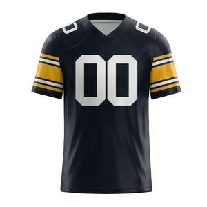 Maglia da Football Americano Personalizzata all'Ingrosso, Uniforme Corta da Uomo Pittsburgh California <span class=keywords><strong>Los</strong></span> <span class=keywords><strong>Angeles</strong></span> 15 2025-2026 - Product Image 4