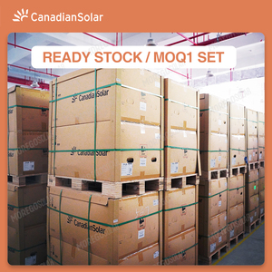 ระบบพลังงานแสงอาทิตย์ Canadian Solar CSI 50KW 60KW 66KW แบบเชื่อมต่อกับระบบไฟฟ้าสาธารณะ พร้อมอุปกรณ์แปลงไฟ 400V เป็นไฟ AC - Product Image 2