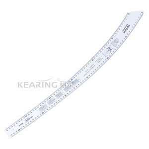 マスターSKU # FCS-KITを作る7つのパターンのKearing Professionalテーラリングテンプレートカーブルーラーセット - Product Image 4