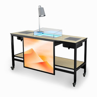 Solution de rangement portable pliable multifonctionnelle, module personnalisé, chariot de buffet d'hôtel, chariot de buffet extérieur, table de buffet chauffante électrique