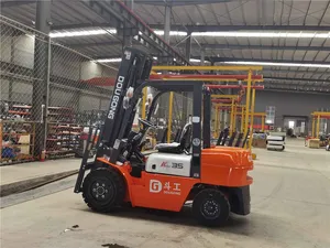 Manufacturers Direct Selling 4 Wheel Drive Diesel Four-wheel China Forklift Truck Good Performance