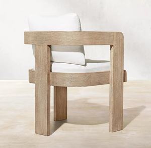 Tavoli e sedie all'aperto in Teak di lusso moderno per un Design elegante di terrazze e giardini della Villa - Product Image 5