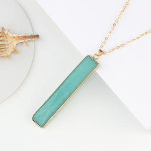 Ожерелье с подвеской из драгоценных камней - Product Image 3