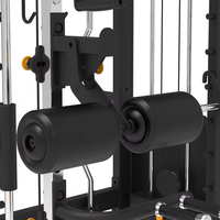 Comprar equipo de gimnasio Entrenador comercial Power Cage Cable Crossover 4 en 1 Multi Funcional Squat Rack 3D Smith Machine