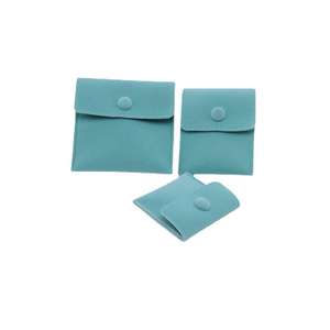 Directo de fábrica al por mayor colorido personalizado reutilizable Mini portátil bolsillo polvo gamuza sobre bolsa - Product Image 4