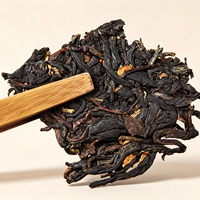 Kue Teh Hitam Yunnan Premium Sehat Alami dari Pohon Kuno 200g Teh Hitam Gongfu Dian Hong Terkompresi