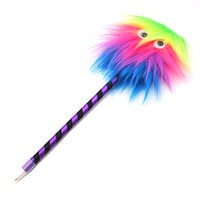 Stylo Cadeau XmasPen-005 JR – Nouveauté de Noël – Stylo Bille en Peluche Coloré à Motif Dessin Animé 0,7 mm Encre Bleue/Noire Plastique 23 cm – Promotionnel avec Logo Personnalisé