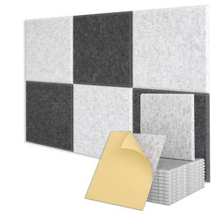 Polyester fiber sound-absorbing felt wall sticker <b>message</b> board square self-adhesive backing - Product Image 4