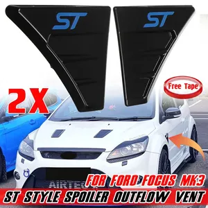 สติ๊กเกอร์ตกแต่งช่องระบายอากาศข้างประตูรถยนต์ทรง ST สำหรับ Ford Focus MK3 ทำจากวัสดุ ABS - Product Image 1