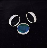 Lentille de mise au point D40- F150 revêtue double face haute durabilité pour lentille de mise au point de soudage laser à fibre