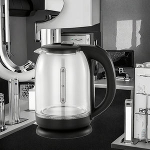 Hervidor Eléctrico Inalámbrico de Vidrio de 1500W y 2.0L, Base Giratoria de 360°, Apagado Automático, Certificado CB, Eficiencia Energética Clase A, Colorido - Product Image 3