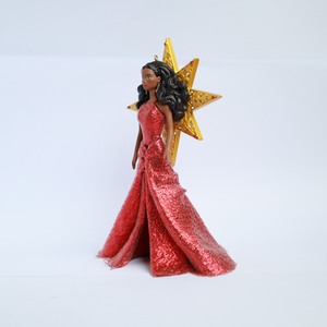 Offerta Speciale: Statuetta in PVC <span class=keywords><strong>della</strong></span> Principessa <span class=keywords><strong>Barbie</strong></span> Nera, Bambola da Collezione alla Moda, Decorazione per la Casa, Ornamento, Regalo, Giocattolo - Product Image 6
