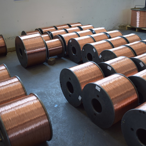 Wholesale <strong>Price</strong> Solid Type CCaw Voice Coil <strong>Wire</strong> Enamealed <strong>Copper</strong> <strong>Wire</strong> with <strong>Copper</strong> Clad Aluminum Conductor - Product Image 1