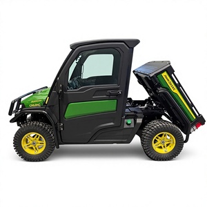 รถอเนกประสงค์ไฟฟ้า John Deere G9000 ขับเคลื่อน 4 ล้อ เกียร์อัตโนมัติ 48V 1000W สำหรับบรรทุกสินค้า สีเขียว-เหลือง - Product Image 1