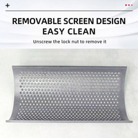 Broyeur de bouteilles en plastique robuste portable broyeur de déchets en plastique pour les morceaux de plastique