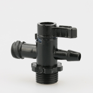 Válvula de Plástico Negra de Alta Hermeticidad de 2 Vías HY-V-SL-2 para Control de Línea de Tinta de Impresora UV - Product Image 5
