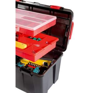 Boîte à outils Parat Profi-Line 30L avec plateau pour petites pièces, rangement portable pour outils et équipements - Product Image 5